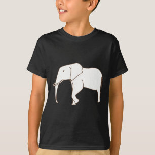 Shirten kleuren - Elephant Walting overzicht teken T-shirt