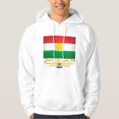 shirten "Koerdische Pride 2" Hoodie (Voorkant)