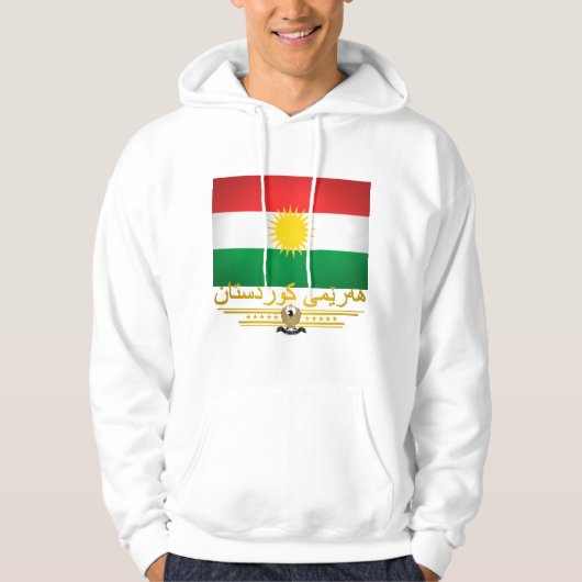 shirten "Koerdische Pride 2" Hoodie (Voorkant)