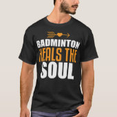 Shirten met Badminton T ball badminton T-shirt (Voorkant)