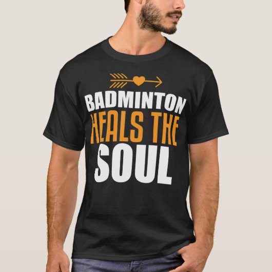 Shirten met Badminton T ball badminton T-shirt (Voorkant)