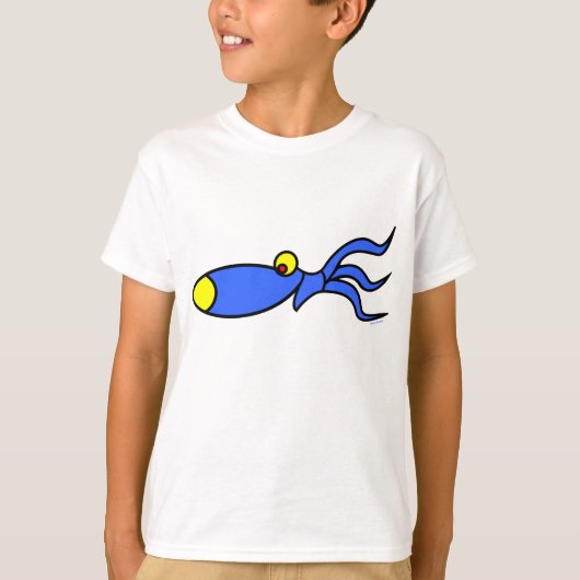 shirten met grappige+octopus t-shirt (Voorkant)