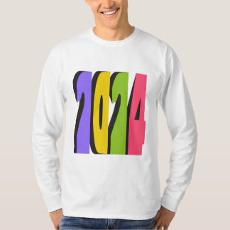 Shirten met lange mouwen ontwerp door 2024-jaar nu t-shirt