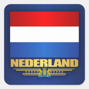 shirten "Nederland Pride" Vierkante Sticker
