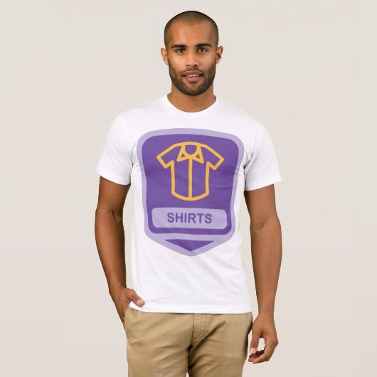 Shirten Pictogram Mannen T-Shirt (Voorkant volledig)
