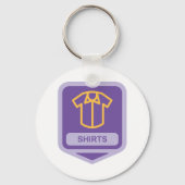 Shirten Pictogram Sleutelhanger (Achterkant)