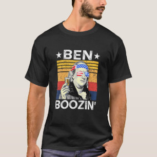 shirten van 4 juli voor mannen Ben Drankin Ben Fra T-shirt