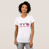 Shirten van aangepast bowlingteam voor vrouwen t-shirt (Voorkant volledig)