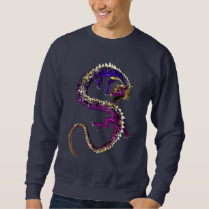 Shirten van Amethyst Dragon-Mannen Trui