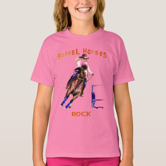 Shirten van Barrel Horses T-shirt (Voorkant)