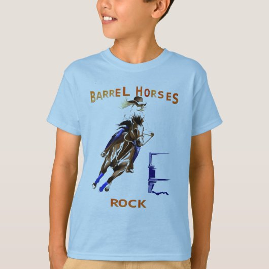 Shirten van Barrel Horses T-shirt (Voorkant)