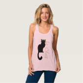 Shirten van dameskat Cat Lover Topjes Tanktop (Volledige Voorkant)