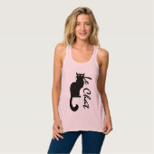 Shirten van dameskat Cat Lover Topjes Tanktop (Volledige Voorkant)