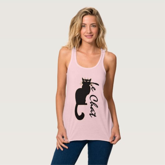 Shirten van dameskat Cat Lover Topjes Tanktop (Volledige Voorkant)