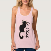 Shirten van dameskat Cat Lover Topjes Tanktop (Voorkant)