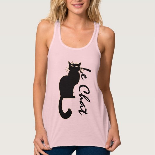 Shirten van dameskat Cat Lover Topjes Tanktop (Voorkant)