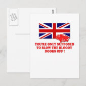 Shirten van de banenunie briefkaart (Voorkant / Achterkant)