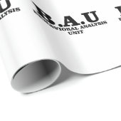 Shirten van de eenheid Misdaad Minds BAU Behaviora Cadeaupapier (Rol Hoek)