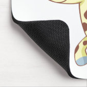 Shirten van de Giraffe van de Cartoon Muismat (Hoek)