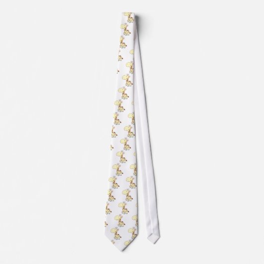 Shirten van de Giraffe van de Cartoon Stropdas (Voorkant)