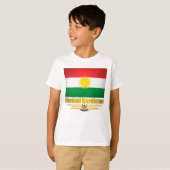 shirten van de Koerdische Pride T-shirt (Voorkant volledig)