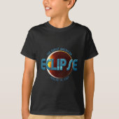 Shirten van het Great American Eclipse Kind - BLU T-shirt (Voorkant)