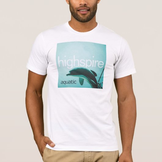 Shirten van het hoogtepunt "Aquatic" T-shirt (Voorkant)