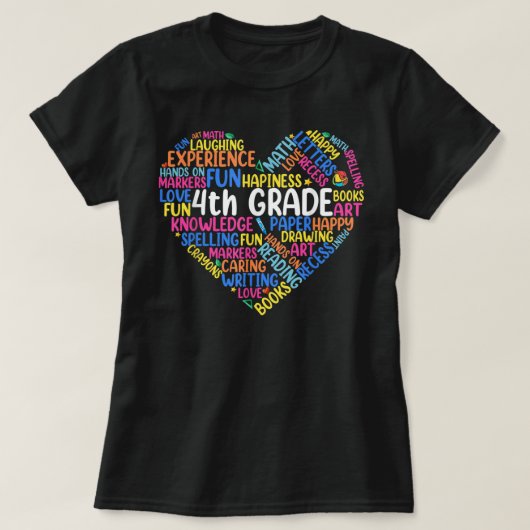 shirten van het vierde leerlingwezen, terug naar S T-shirt (Design voorkant)