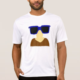 Shirten van Incognito Mustache & Glasses T-shirt