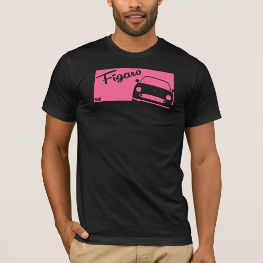 Shirten van Mannen van figaro T-shirt (Voorkant)
