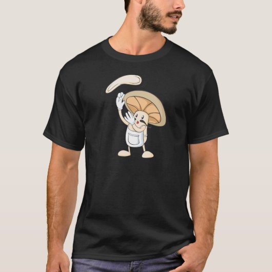 Shirten van paddenstoelen - Paddenstoel Chef Baker T-shirt (Voorkant)