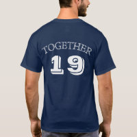 Shirten van paren; SAMEN SINDS... (shirt 1 van 2)