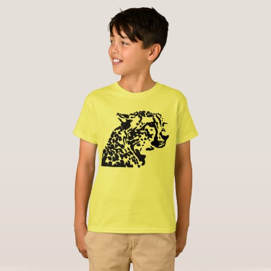 SHIRTEN VAN WILDE DIEREN CHEETAH T-SHIRT (Voorkant volledig)