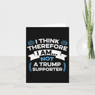 Shirten & versterkers tegen Trump 2020; geschenken Kaart