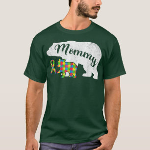 Shirten voor autisme Beer voor vrouwen, bewustmaki T-shirt