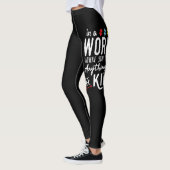 Shirten voor autisme - Wees bewuster van autisme Leggings (Links)