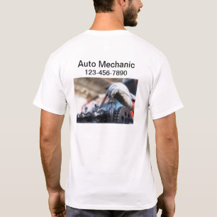 Shirten voor automatische mechanische eenvoudige a t-shirt