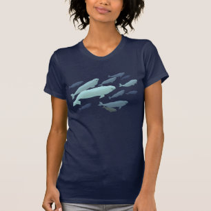 Shirten voor de Beluga-walvis voor dames T-shirt