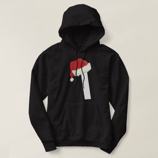 Shirten voor gemonogde kerstmis voor gezinnen, let hoodie (Design voorkant)