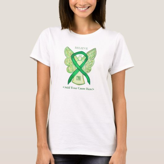 Shirten voor groene bewustwording - aangepaste oor t-shirt (Voorkant)