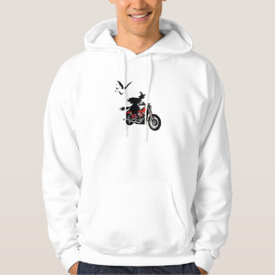 Shirten voor het rijden met een motorfiets hoodie