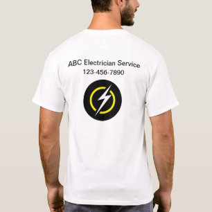 Shirten voor het werken met een Logo voor de telef T-shirt