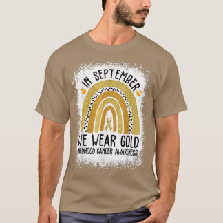 Shirten voor kinderkanker in september t-shirt