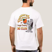 Shirten voor Mannen en vrouwen - Voortekst / Achte T-shirt (Achterkant)