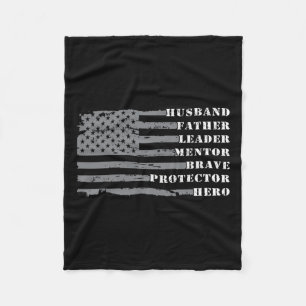 Shirten voor mannen  man retro daddy vaders fleece deken