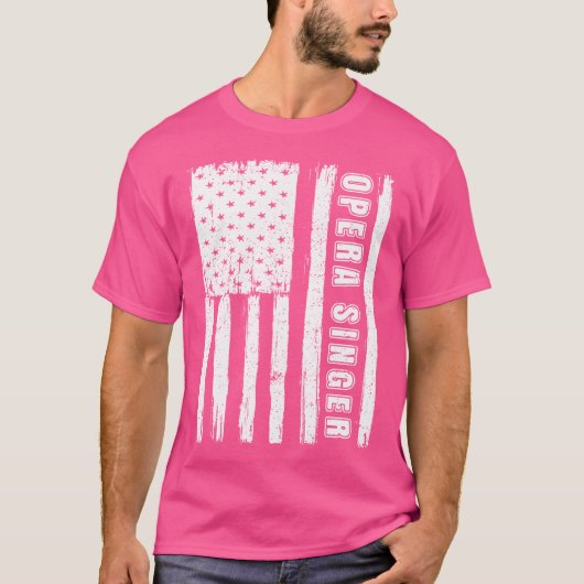 Shirten voor Men American Flag Opera T-shirt (Voorkant)