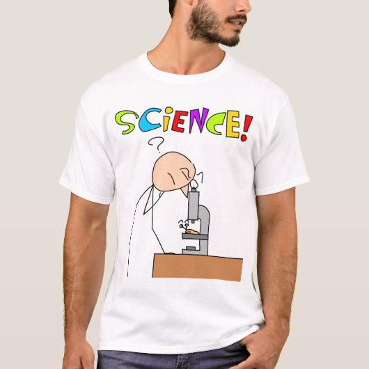 shirten voor "microscoop" t-shirt (Voorkant)