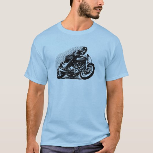 shirten voor motorfietsen - racer t-shirt (Voorkant)