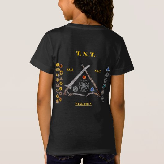 Shirten voor TNT-training voor jongeren T-shirt (Achterkant)