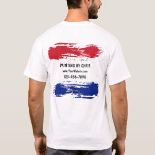 Shirten voor zakelijk schilderen t-shirt